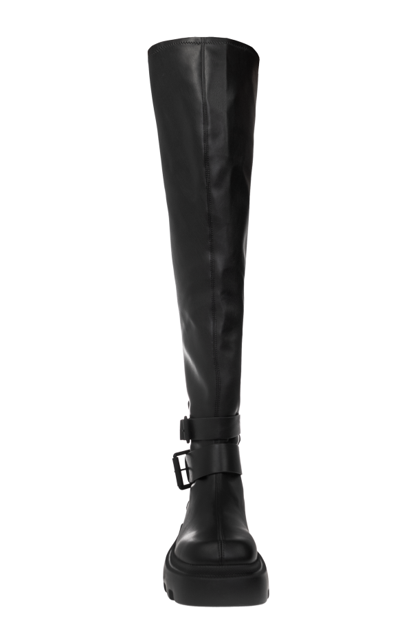 Black Boots with logo Vic Matie - SchaferandweinerShops GB